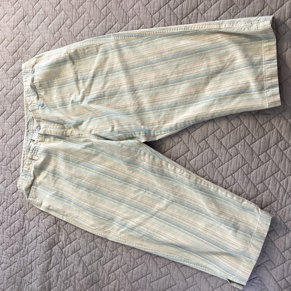 Striped Women's Capris